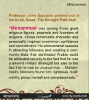 Professor John Esposito pointed out in his book, Islam: The Straight Path 
