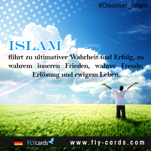Islam leads to the ultimate truth and success, true peace of mind, real happiness, salvation, and eternal life.