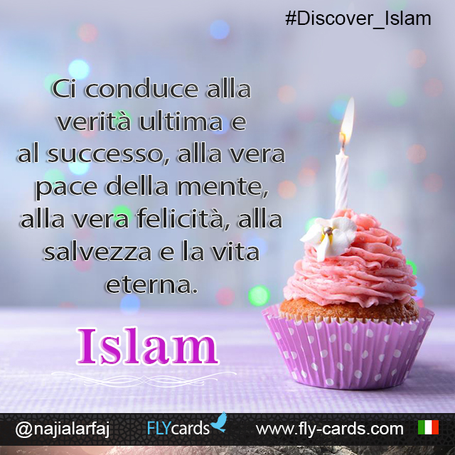 It leads to ultimate truth and success, true peace of mind, real happiness, salvation, and  eternal life. Islam!