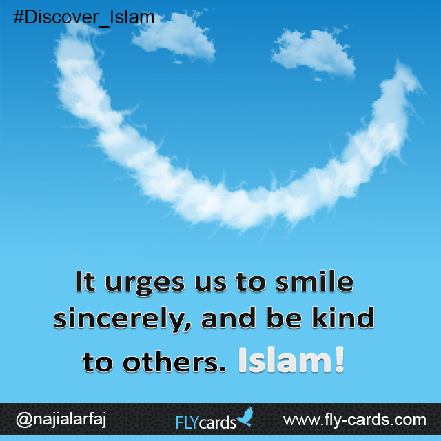 It commands us to respect others and to deal with them gently (in good manners and high values). Islam!