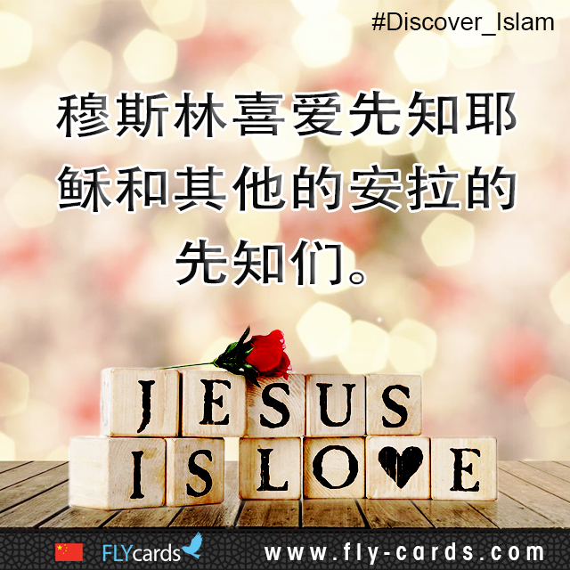 ***Muslims love Prophet Jesus and the other true Prophets of God (Allah).